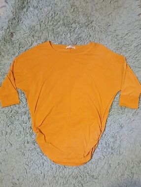 EUC Zenana Outfitters Orange Dolman Sleeve Tee